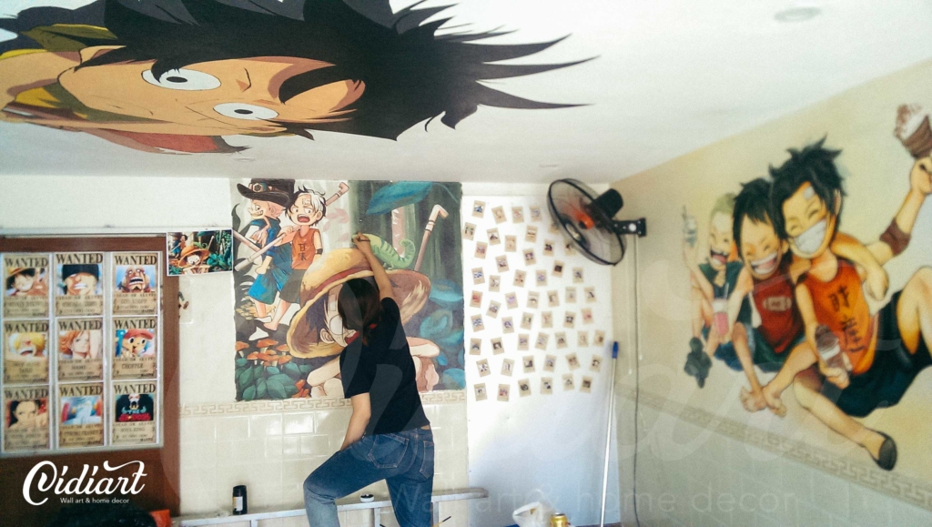 Cửa Hàng Đồ Uống Phong Cách One Piece