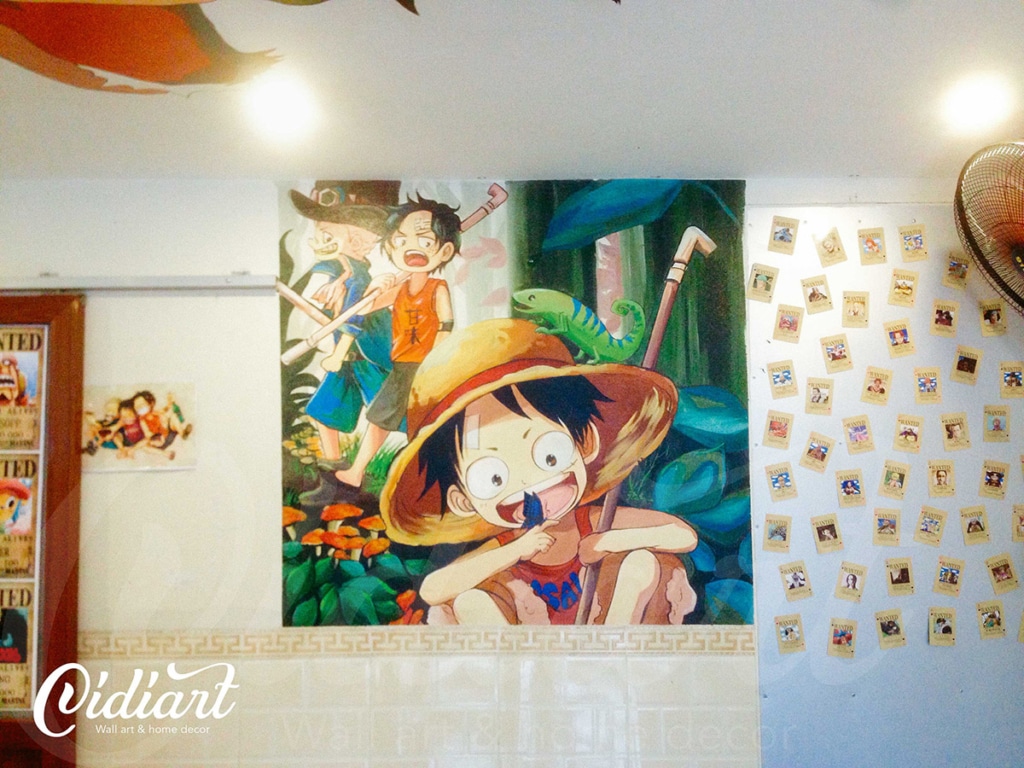 Cửa Hàng Đồ Uống Phong Cách One Piece