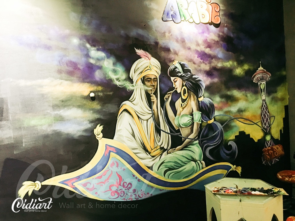 Quán cafe shisha Arabie