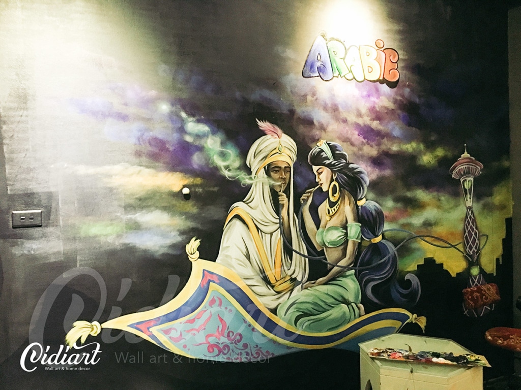 Quán cafe shisha Arabie