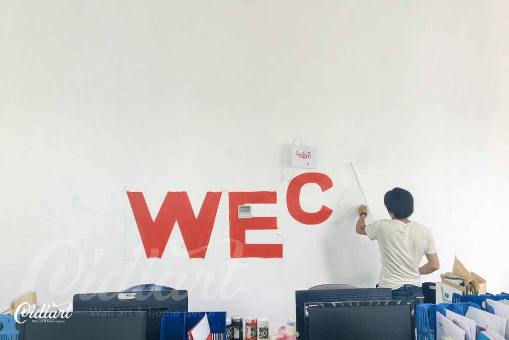 Trang trí phòng MKT tòa soạn báo