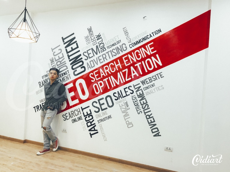 Vẽ Tranh Tường Văn Phòng SeVa 3