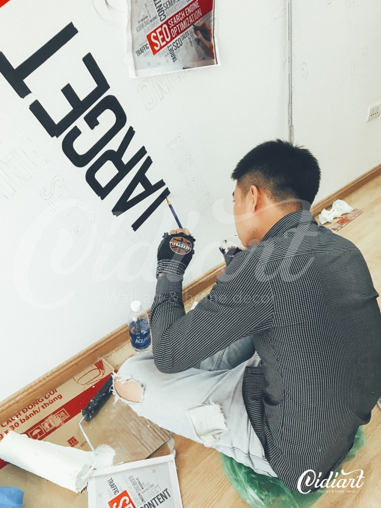 Vẽ Tranh Tường Văn Phòng SeVa