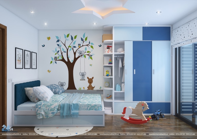 Trang trí phòng cho bé – Goldmark City 10