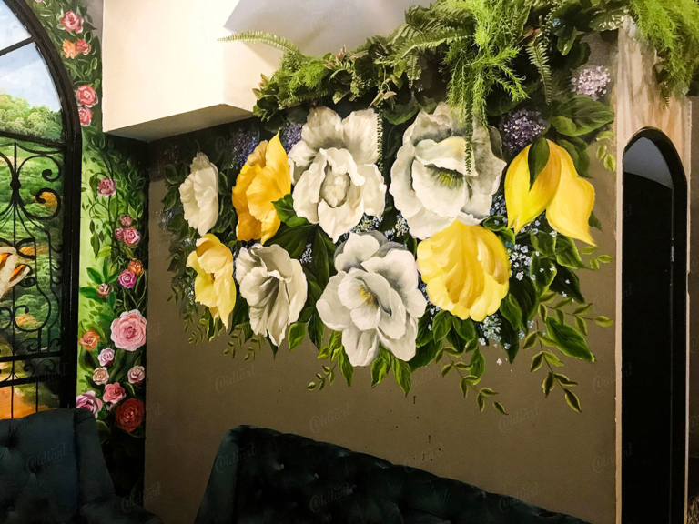 Vẽ Tranh Tường Quán Cafe Analog 5