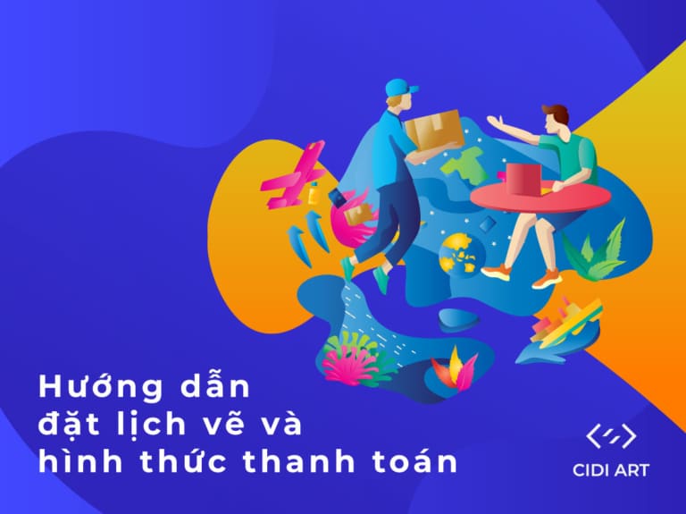 Hướng dẫn đặt lịch vẽ và hình thức thanh toán 2 Hướng dẫn đặt lịch vẽ và hình thức thanh toán 2