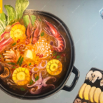 Vẽ tranh tường nhà hàng quán lẩu - cidiart - lẩu khang