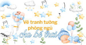 Vẽ tranh tường phòng ngủ cho bé trai - Cidiart