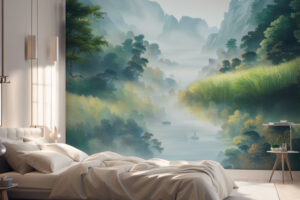 Chủ Đề Và Màu Sắc Khi Vẽ Tranh Tường Phòng Ngủ Hiện Đại